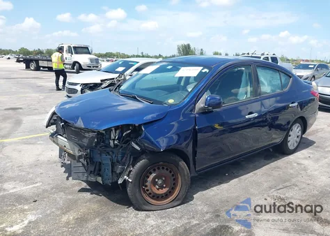 2014 Nissan Versa 1.6 Sv из США, поврежденный, VIN 3N1CN7AP3EL870454